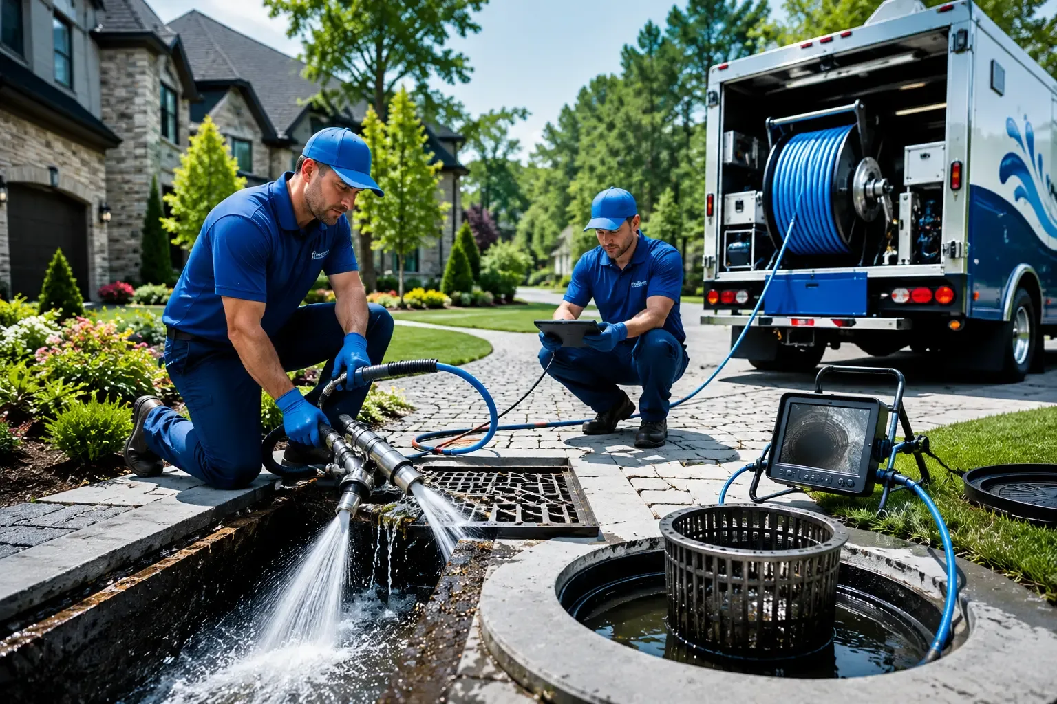 Local outdoor drain cleaning professionals in Crescent, IA