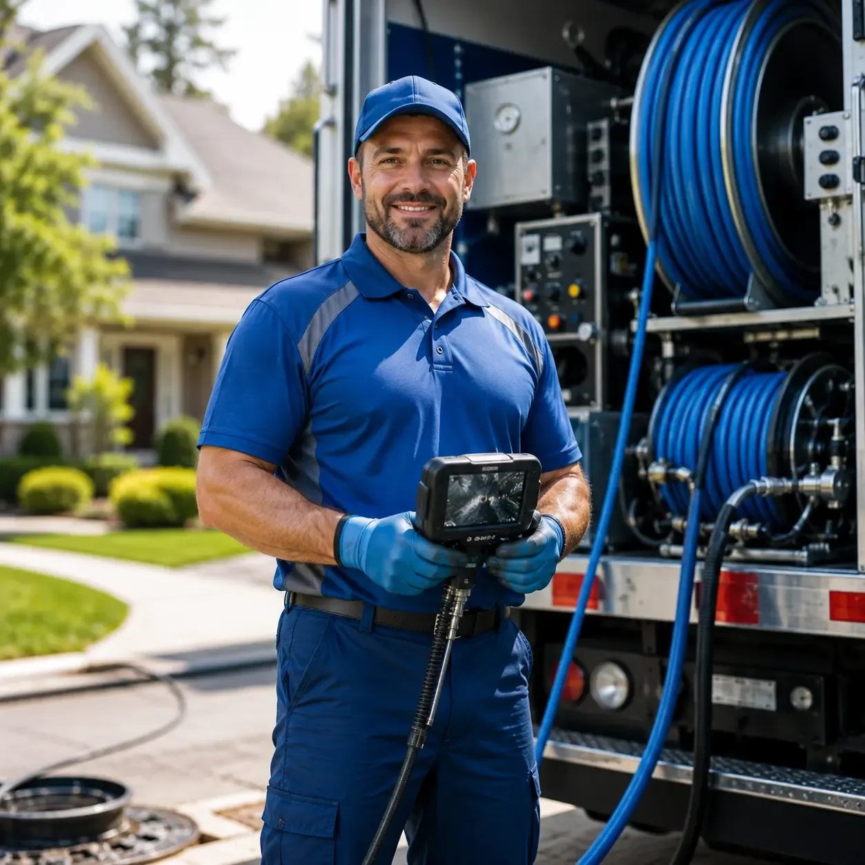 Local outdoor drain cleaning specialists in Crescent, IA